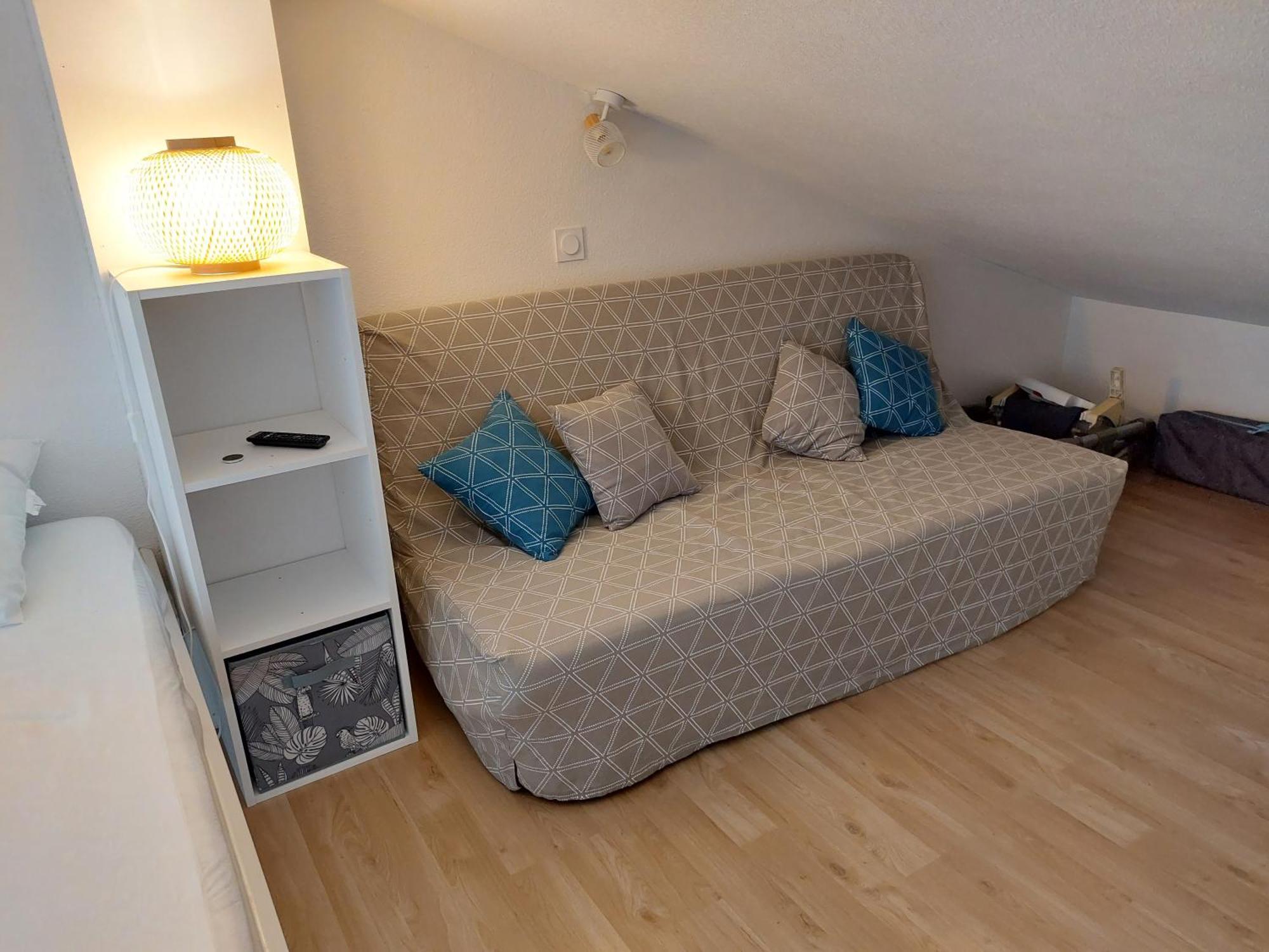 Appart Mezzanine Vue Mer Et Plage, Parking Wifi Tv Ле-Баркарес Екстер'єр фото
